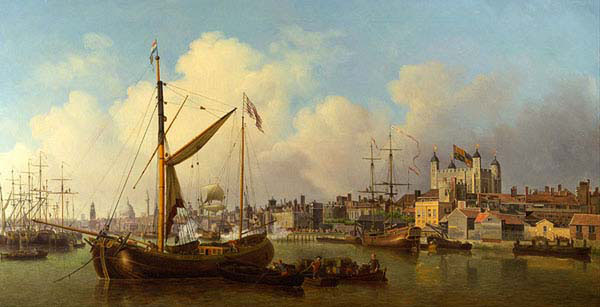 The Thames and the Tower of London